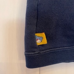 ミキハウス　デニムベスト　100サイズの画像