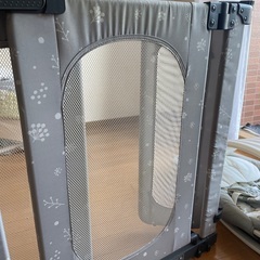 ベビーゲート ベビーフェンス おくだけとおせんぼ おくトビラ Sサイズ 置くだけ 日本育児の画像