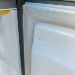 直接引き取り大歓迎‼︎大阪府下又は近郊は配送設置込み🉑 U-ING 110L冷凍冷蔵庫 UR-J110H 2016年製/YMJ113-25の画像