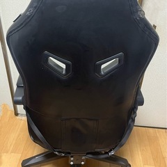 ゲーミングチェア デスクチェア　ブラックの画像