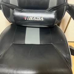 ゲーミングチェア デスクチェア　ブラックの画像