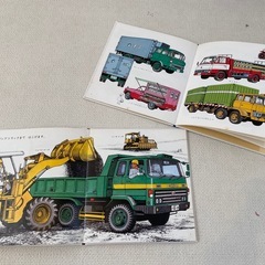 染みあり・のりもの絵本2冊の画像