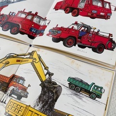 染みあり・のりもの絵本2冊の画像