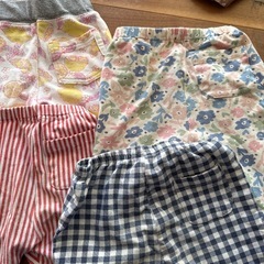 90cmズボン７着の画像