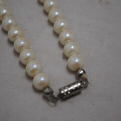 [1743] パール 真珠 約5mm 全長約40cm ネックレス の画像