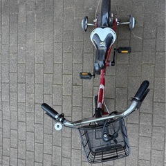 幼児用自転車　ヘルメット付きの画像