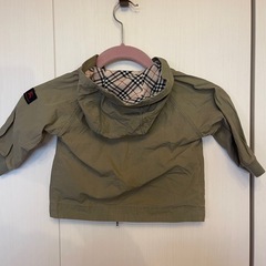 Burberry フードジャケット　80の画像