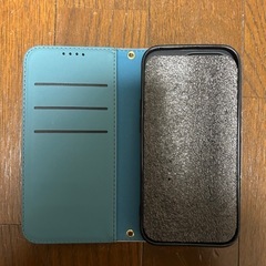 iPhone14Pro 手帳型（スカイブルー+ホワイト）の画像