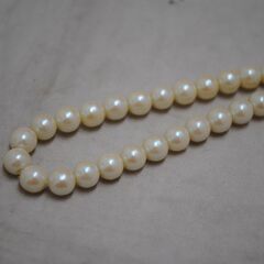[1743] パール 真珠 約5mm 全長約40cm ネックレス の画像
