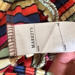 MARKEY'S　ふわリブ　ロンパースの画像