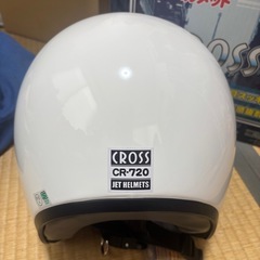 【新品】リード工業 ジェットヘルメット CR-720 ホワイトの画像