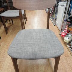 4人掛けダイニングセット テーブル幅150㎝ ミドルブラウン ニトリ フィルンシリーズ イス4脚 食卓セット 西岡店の画像