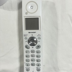 SHARP シャープ FAX子機 ジャンクCJ-KS50 通電 着信 発信の画像