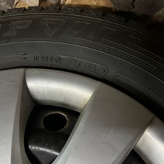 冬タイヤホイールセットの画像