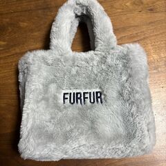 FURFUR　エコファートートバッグ　グレー　ファーファーの画像