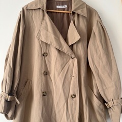 A.G.PLUS PARK  Ave トレンチコート 大きいサイズの画像
