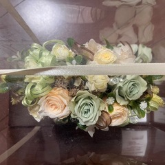 プリザーブドフラワー二点の画像