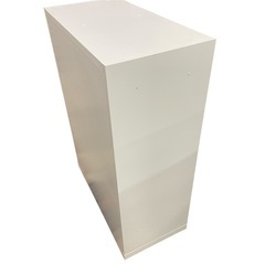 ホワイト スチール書庫・オープン書庫 3段の画像