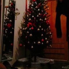 【装飾付】クリスマスツリー【180cm】の画像