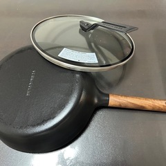 VERMICULAR フライパン 鋳鉄製 ガラス蓋付の画像