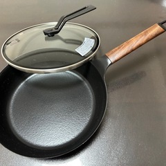 VERMICULAR フライパン 鋳鉄製 ガラス蓋付の画像