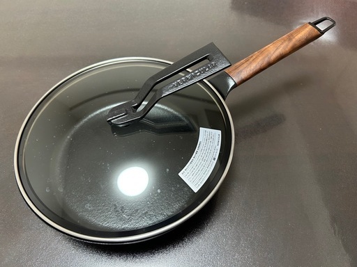 VERMICULAR フライパン 鋳鉄製 ガラス蓋付