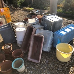 ガーデニング　植木鉢等の画像