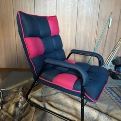 1人掛けリクライニングチェアー😊美品☘️の画像