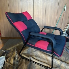 1人掛けリクライニングチェアー😊美品☘️の画像