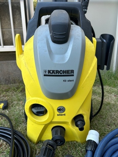 ケルヒャー 高圧洗浄機 K3 silent ホース付きでお得です