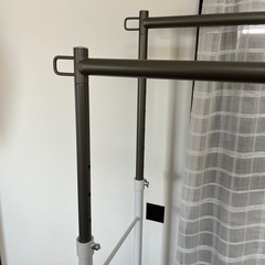 ハンガーラック　2段収納　の画像