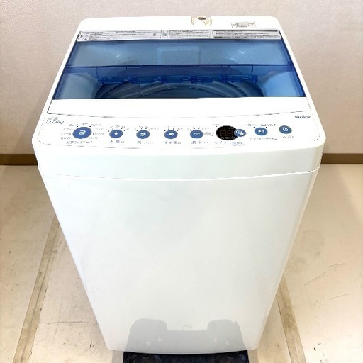 伊勢崎店【現状品】ji11-31 Haier 全自動電気洗濯機 JW-C55FK 5.5kg 2021年製