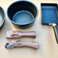 IHフライパン、なべ 3点セットの画像