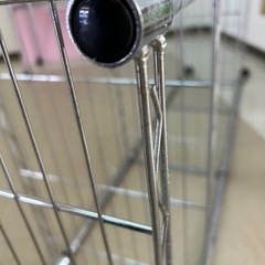 メタルラック　スチールラック　収納ラック　キャスター付きの画像