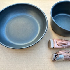 IHフライパン、なべ 3点セットの画像