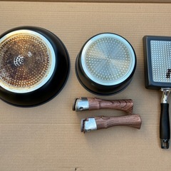 IHフライパン、なべ 3点セットの画像