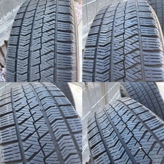 スタッドレス4本セット　195/65R15 ブリヂストン　BLIZZAK VRX2の画像