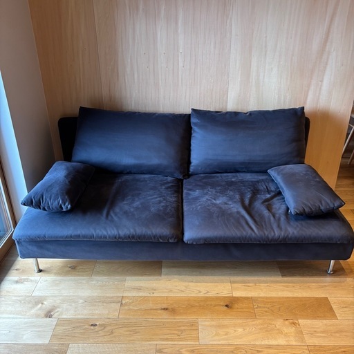 ※12/2迄！【IKEA】イケア ソーデルハムン ソファ ダークグレー