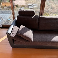 ソファ　2人がけ　美品(使用感あり)の画像