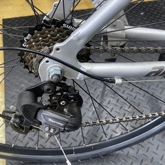 リユース品　air-on クロスバイク　430mm シルバーの画像