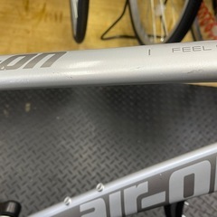 リユース品　air-on クロスバイク　430mm シルバーの画像