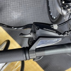 リユース品　air-on クロスバイク　430mm シルバーの画像