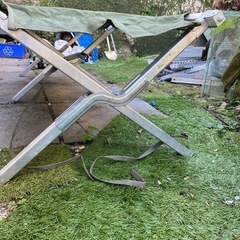 US野戦用ポータブルベッドアルミ製！の画像