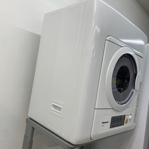 美原店 美品 Panasonic 除湿型 電気衣類乾燥機 NH-D503 2025年製 5.0kg 高年式　台座付き