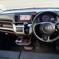 ⓷平成26年　ホンダ　N-WGNカスタム　2WD ナビ　テレビ　前後ドライブレコーダー　車検令和9年11月の画像