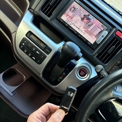 ⓷平成26年　ホンダ　N-WGNカスタム　2WD ナビ　テレビ　前後ドライブレコーダー　車検令和9年11月の画像