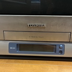 TOSHIBA　VHS対応　ブラウン管テレビの画像