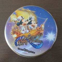 ディズニー空き缶　の画像