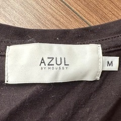 AZUL BY MOUSSY ブラック長袖Tシャツ Mの画像
