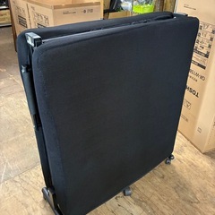 手動リクライニング付き　折りたたみベッド　シングルサイズ（商品番号14697）の画像